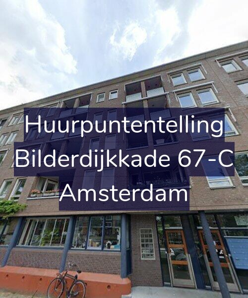 Foto gevel Huurpuntentelling voor Bilderdijkkade 67-C, Amsterdam