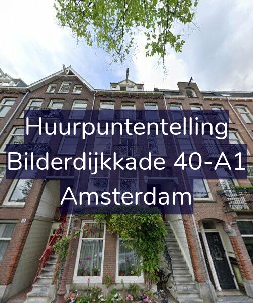 Foto gevel Huurpuntentelling voor Bilderdijkkade 40-A1, Amsterdam