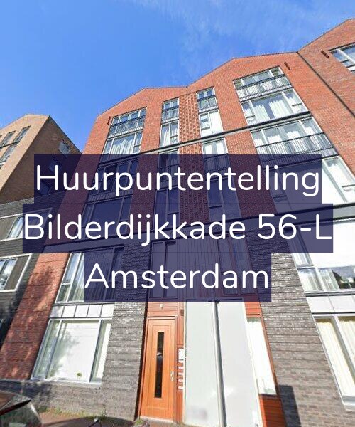 Foto gevel Huurpuntentelling voor Bilderdijkkade 56-L, Amsterdam