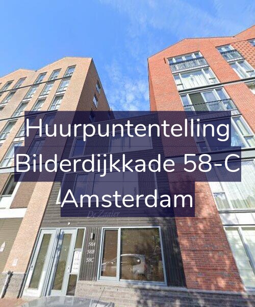 Foto gevel Huurpuntentelling voor Bilderdijkkade 58-C, Amsterdam