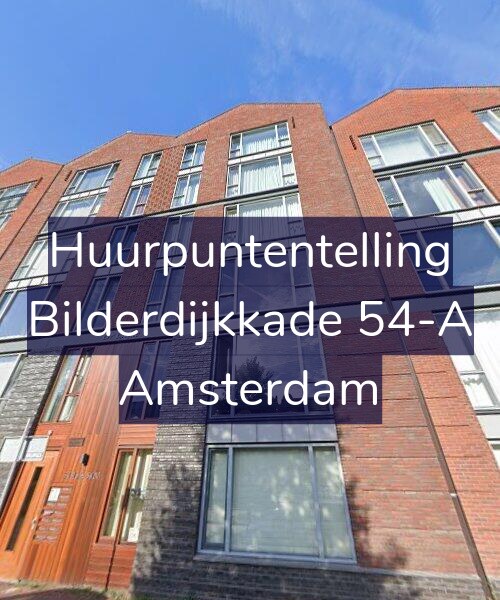 Foto gevel Huurpuntentelling voor Bilderdijkkade 54-A, Amsterdam