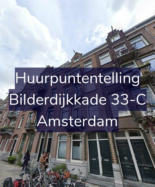 Foto gevel Huurpuntentelling voor Bilderdijkkade 33-C, Amsterdam