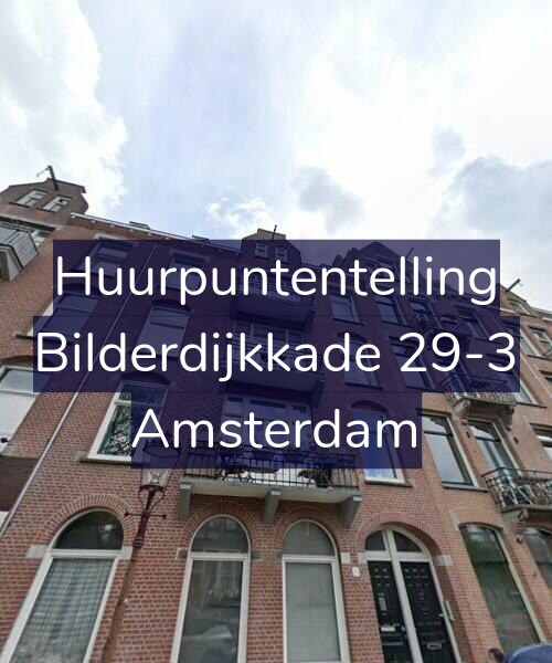 Foto gevel Huurpuntentelling voor Bilderdijkkade 29-3, Amsterdam