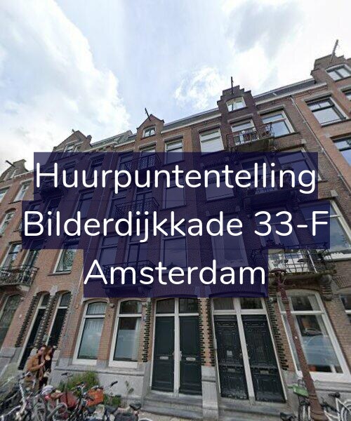 Foto gevel Huurpuntentelling voor Bilderdijkkade 33-F, Amsterdam