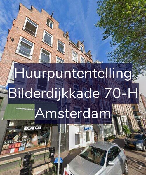 Foto gevel Huurpuntentelling voor Bilderdijkkade 70-H, Amsterdam