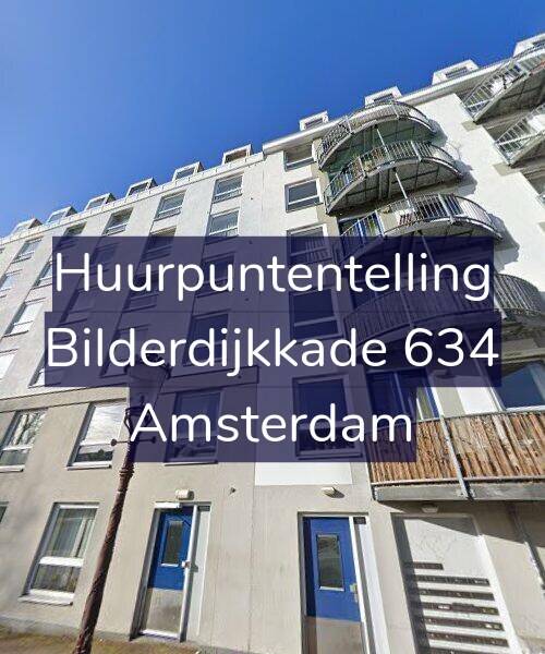 Foto gevel Huurpuntentelling voor Bilderdijkkade 634, Amsterdam