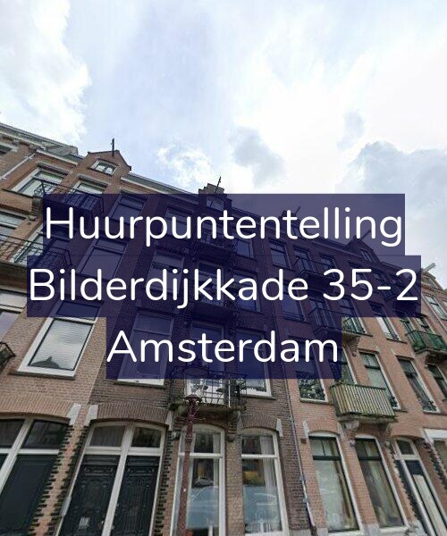 Foto gevel Huurpuntentelling voor Bilderdijkkade 35-2, Amsterdam