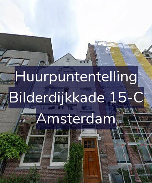 Foto gevel Huurpuntentelling voor Bilderdijkkade 15-C, Amsterdam