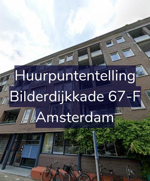 Foto gevel Huurpuntentelling voor Bilderdijkkade 67-F, Amsterdam
