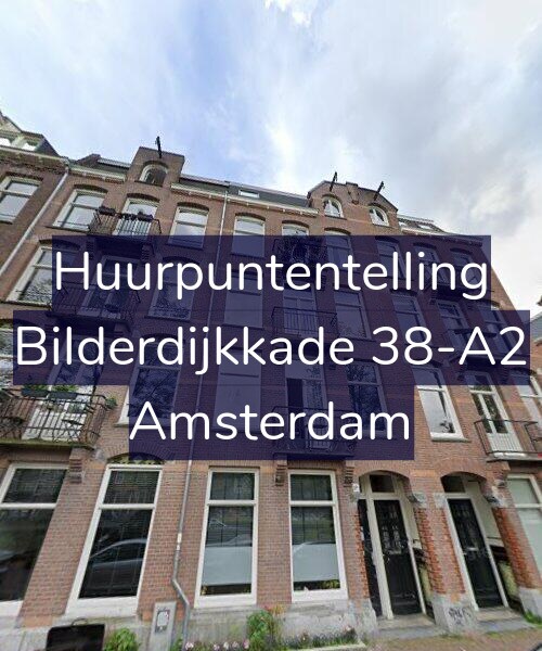 Foto gevel Huurpuntentelling voor Bilderdijkkade 38-A2, Amsterdam
