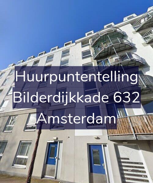 Foto gevel Huurpuntentelling voor Bilderdijkkade 632, Amsterdam