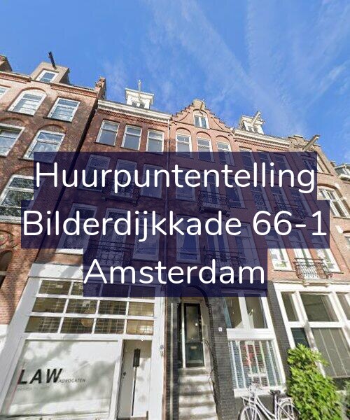 Foto gevel Huurpuntentelling voor Bilderdijkkade 66-1, Amsterdam