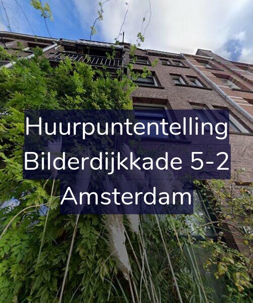 Foto gevel Huurpuntentelling voor Bilderdijkkade 5-2, Amsterdam