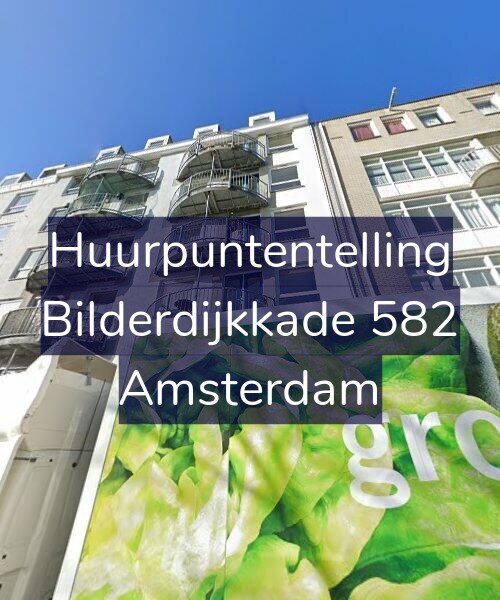 Foto gevel Huurpuntentelling voor Bilderdijkkade 582, Amsterdam
