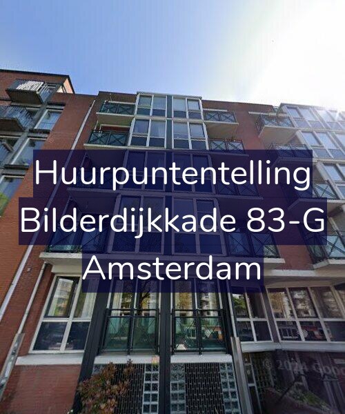 Foto gevel Huurpuntentelling voor Bilderdijkkade 83-G, Amsterdam