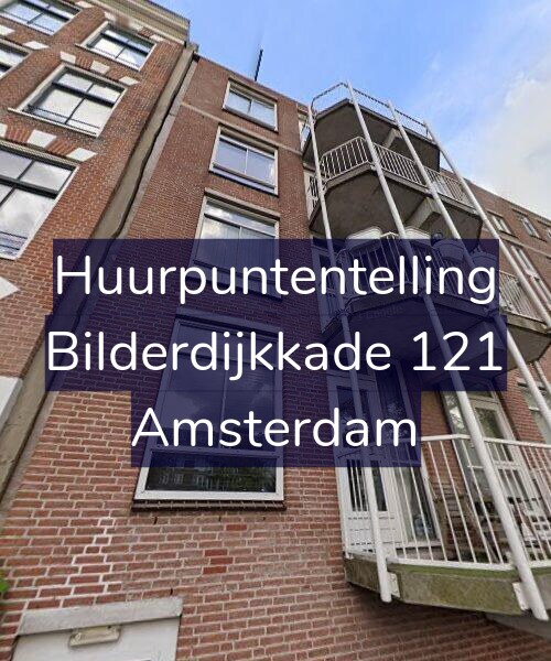 Foto gevel Huurpuntentelling voor Bilderdijkkade 121, Amsterdam