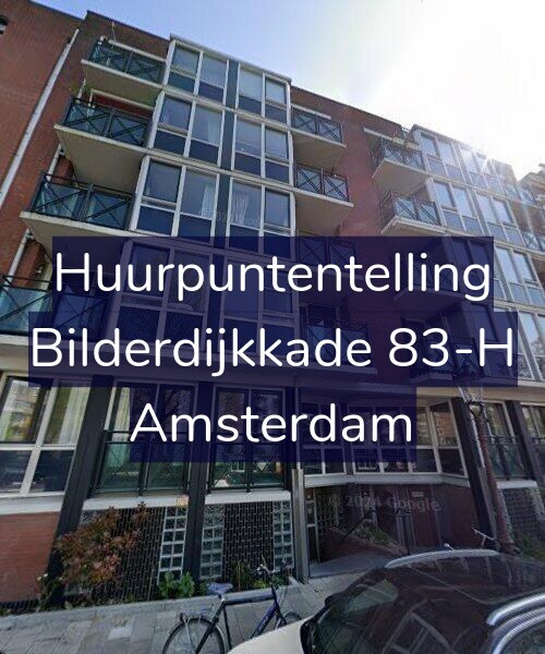 Foto gevel Huurpuntentelling voor Bilderdijkkade 83-H, Amsterdam