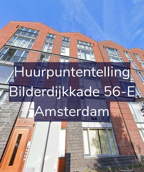 Foto gevel Huurpuntentelling voor Bilderdijkkade 56-E, Amsterdam