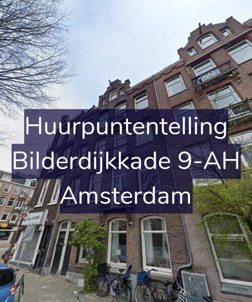 Foto gevel Huurpuntentelling voor Bilderdijkkade 9-AH, Amsterdam