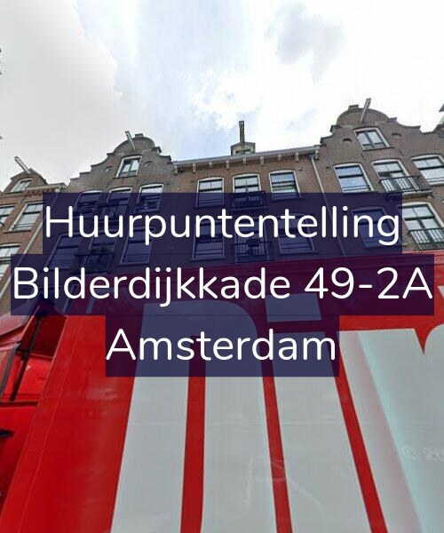 Foto gevel Huurpuntentelling voor Bilderdijkkade 49-2A, Amsterdam