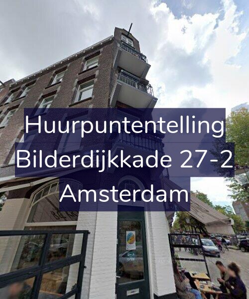 Foto gevel Huurpuntentelling voor Bilderdijkkade 27-2, Amsterdam