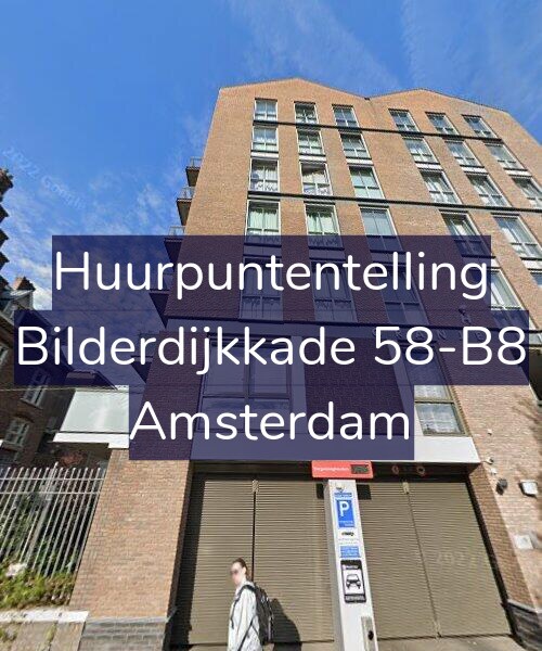 Foto gevel Huurpuntentelling voor Bilderdijkkade 58-B8, Amsterdam