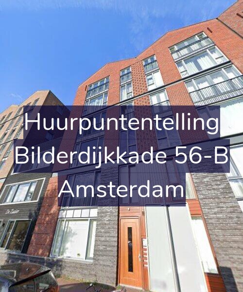 Foto gevel Huurpuntentelling voor Bilderdijkkade 56-B, Amsterdam
