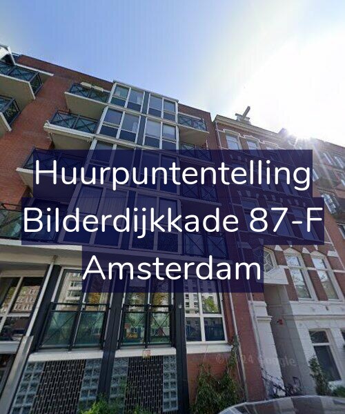 Foto gevel Huurpuntentelling voor Bilderdijkkade 87-F, Amsterdam