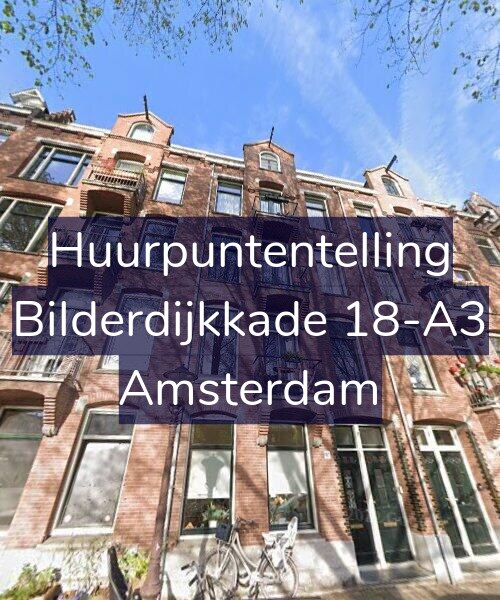 Foto gevel Huurpuntentelling voor Bilderdijkkade 18-A3, Amsterdam