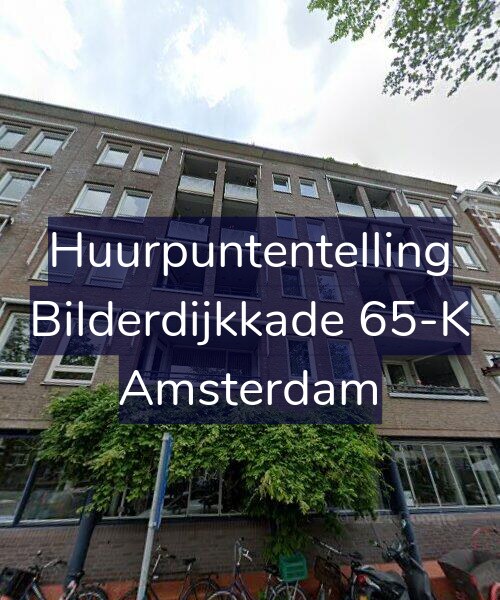 Foto gevel Huurpuntentelling voor Bilderdijkkade 65-K, Amsterdam