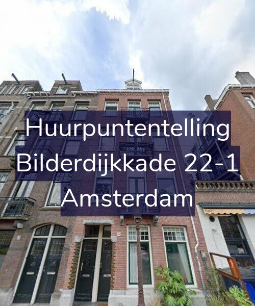 Foto gevel Huurpuntentelling voor Bilderdijkkade 22-1, Amsterdam