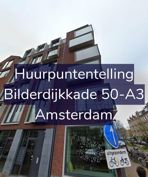 Foto gevel Huurpuntentelling voor Bilderdijkkade 50-A3, Amsterdam