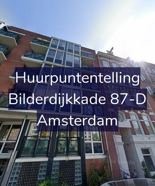 Foto gevel Huurpuntentelling voor Bilderdijkkade 87-D, Amsterdam