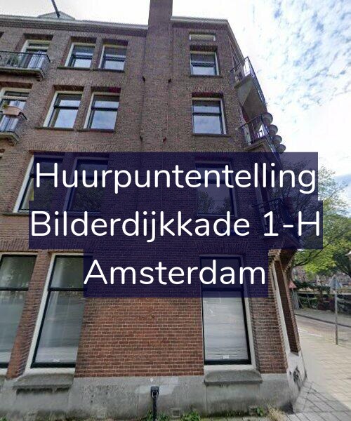 Foto gevel Huurpuntentelling voor Bilderdijkkade 1-H, Amsterdam