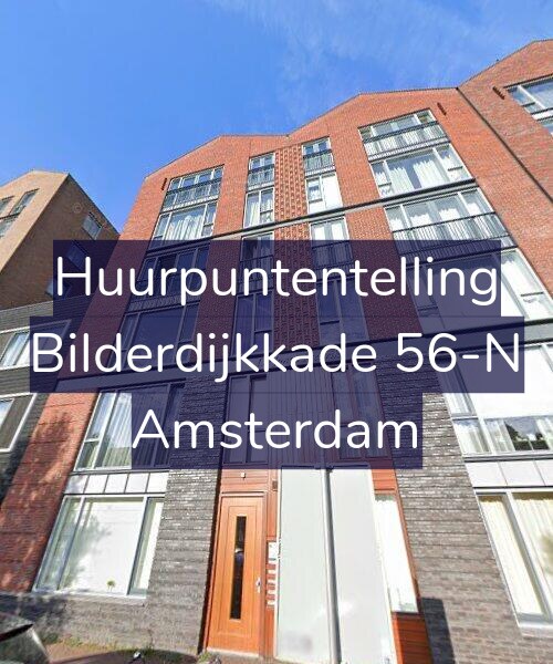 Foto gevel Huurpuntentelling voor Bilderdijkkade 56-N, Amsterdam