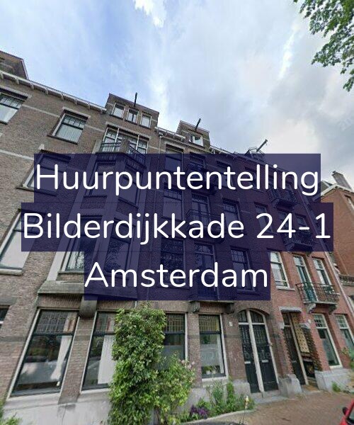 Foto gevel Huurpuntentelling voor Bilderdijkkade 24-1, Amsterdam