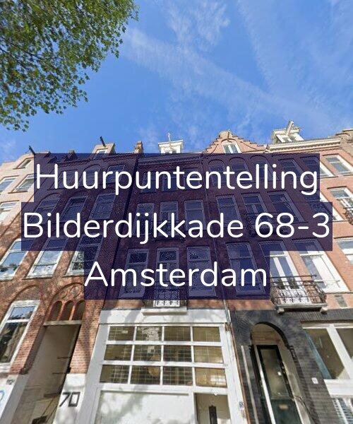 Foto gevel Huurpuntentelling voor Bilderdijkkade 68-3, Amsterdam