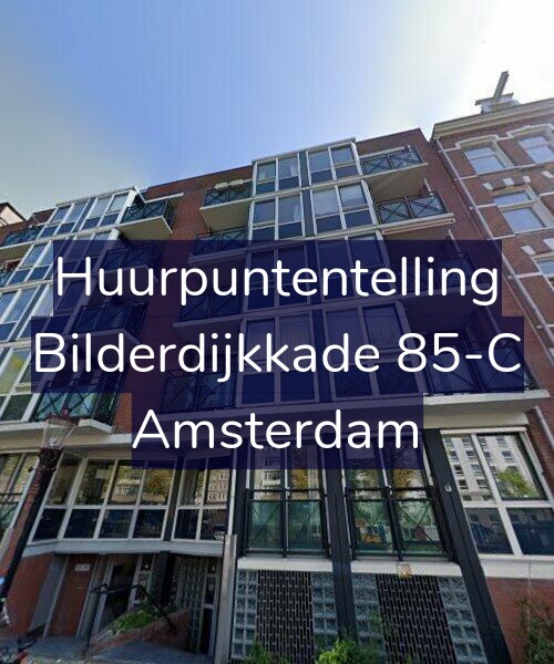 Foto gevel Huurpuntentelling voor Bilderdijkkade 85-C, Amsterdam