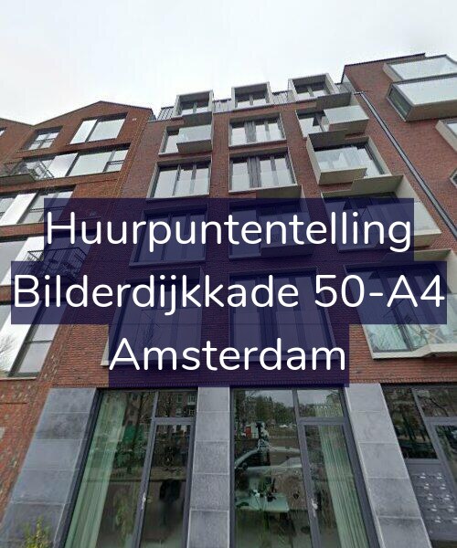 Foto gevel Huurpuntentelling voor Bilderdijkkade 50-A4, Amsterdam