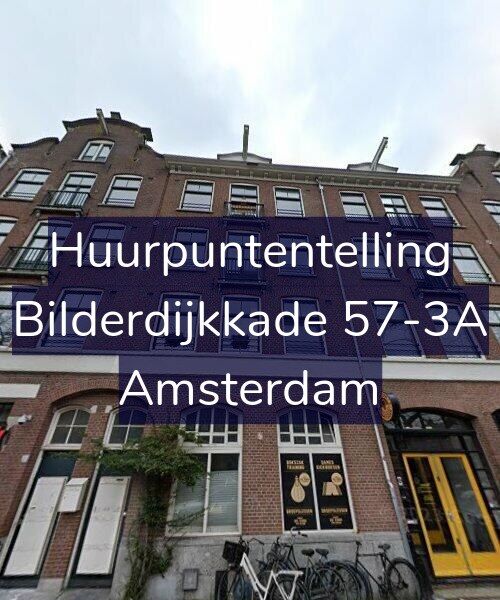 Foto gevel Huurpuntentelling voor Bilderdijkkade 57-3A, Amsterdam