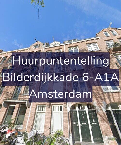 Foto gevel Huurpuntentelling voor Bilderdijkkade 6-A1A, Amsterdam
