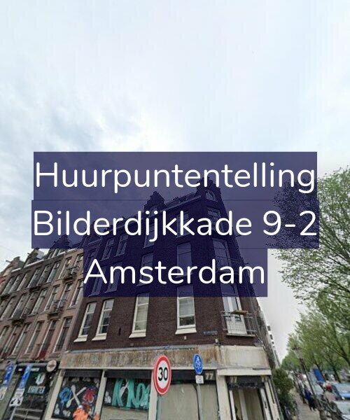Foto gevel Huurpuntentelling voor Bilderdijkkade 9-2, Amsterdam