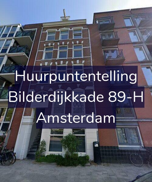 Foto gevel Huurpuntentelling voor Bilderdijkkade 89-H, Amsterdam