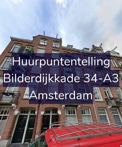 Foto gevel Huurpuntentelling voor Bilderdijkkade 34-A3, Amsterdam