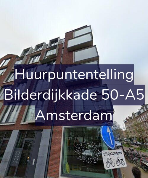 Foto gevel Huurpuntentelling voor Bilderdijkkade 50-A5, Amsterdam