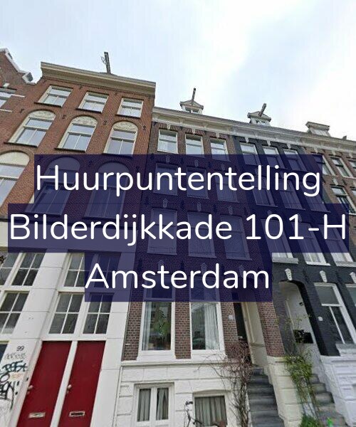 Foto gevel Huurpuntentelling voor Bilderdijkkade 101-H, Amsterdam