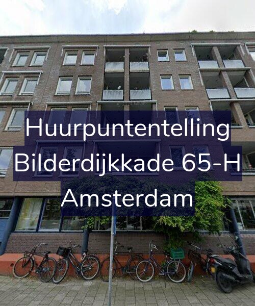 Foto gevel Huurpuntentelling voor Bilderdijkkade 65-H, Amsterdam