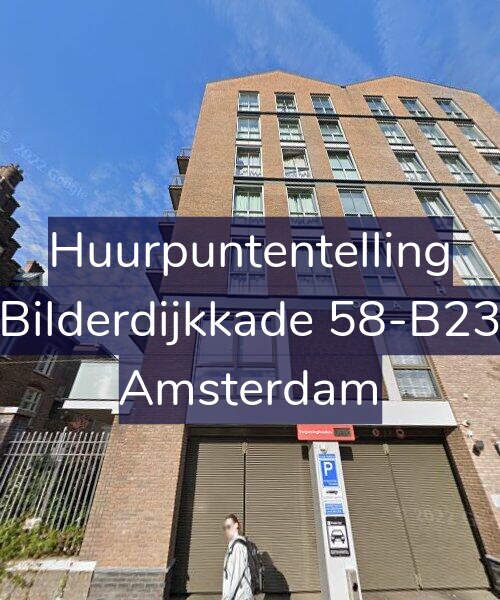 Foto gevel Huurpuntentelling voor Bilderdijkkade 58-B23, Amsterdam