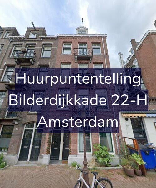 Foto gevel Huurpuntentelling voor Bilderdijkkade 22-H, Amsterdam
