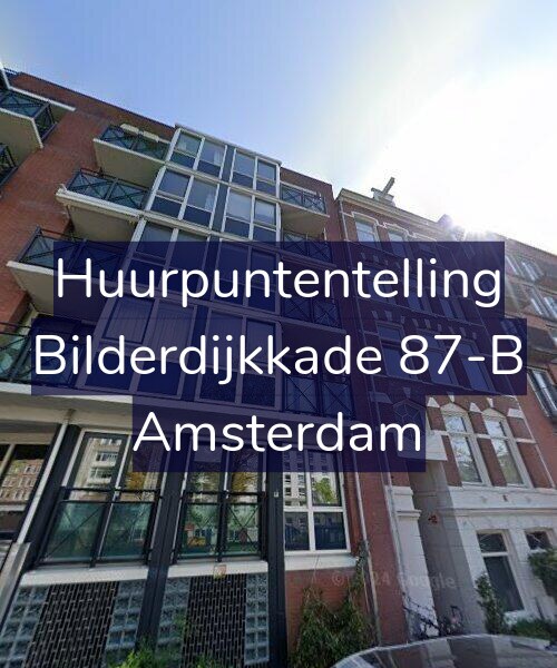 Foto gevel Huurpuntentelling voor Bilderdijkkade 87-B, Amsterdam